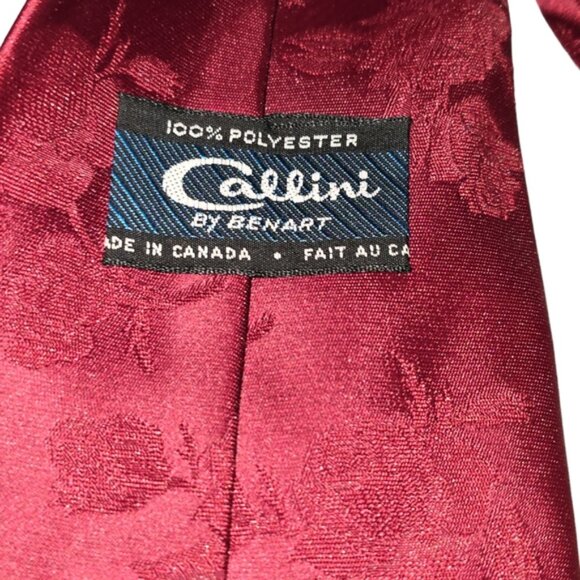 Vintage 100% Polyester Mens Cellini Necktie - Picture 3 of 3